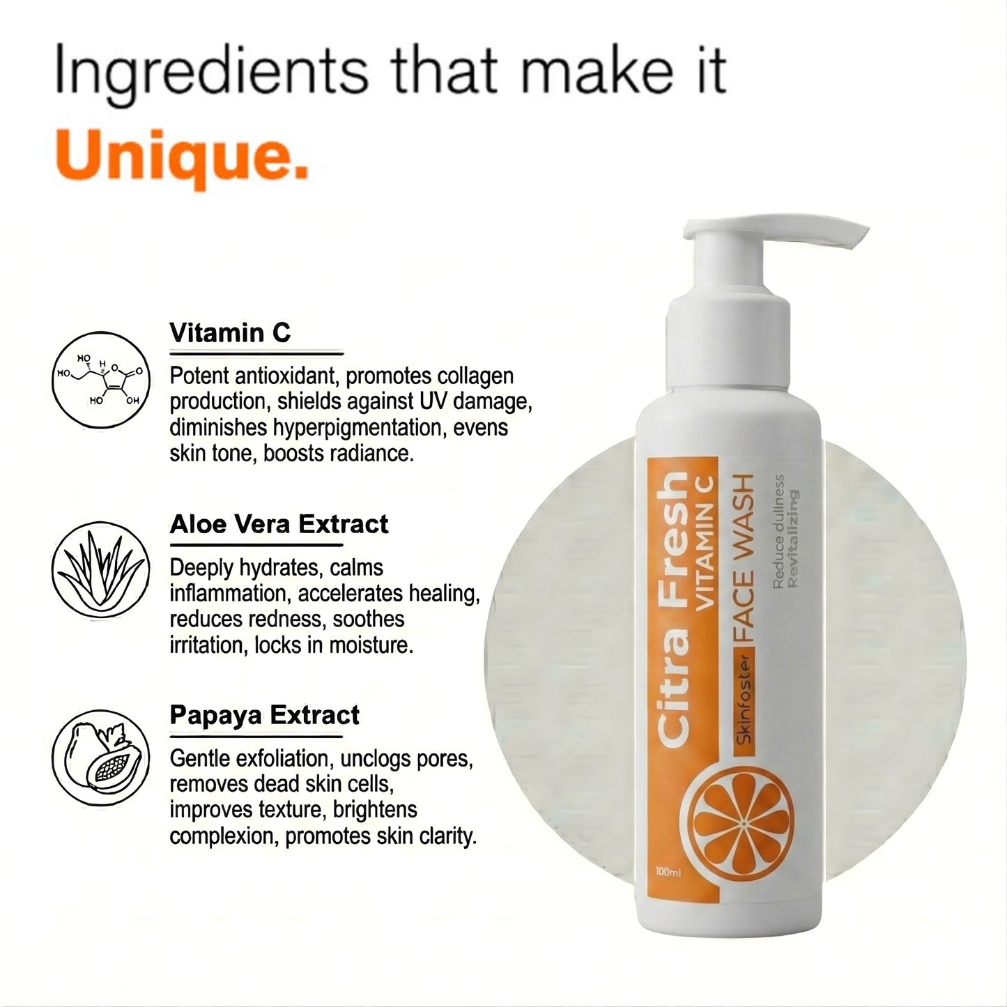 Citra Fresh - Vitamin C Face Wash